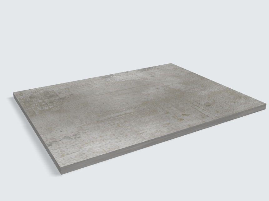 Rechteck 44375 DP Beton Art Perlgrau