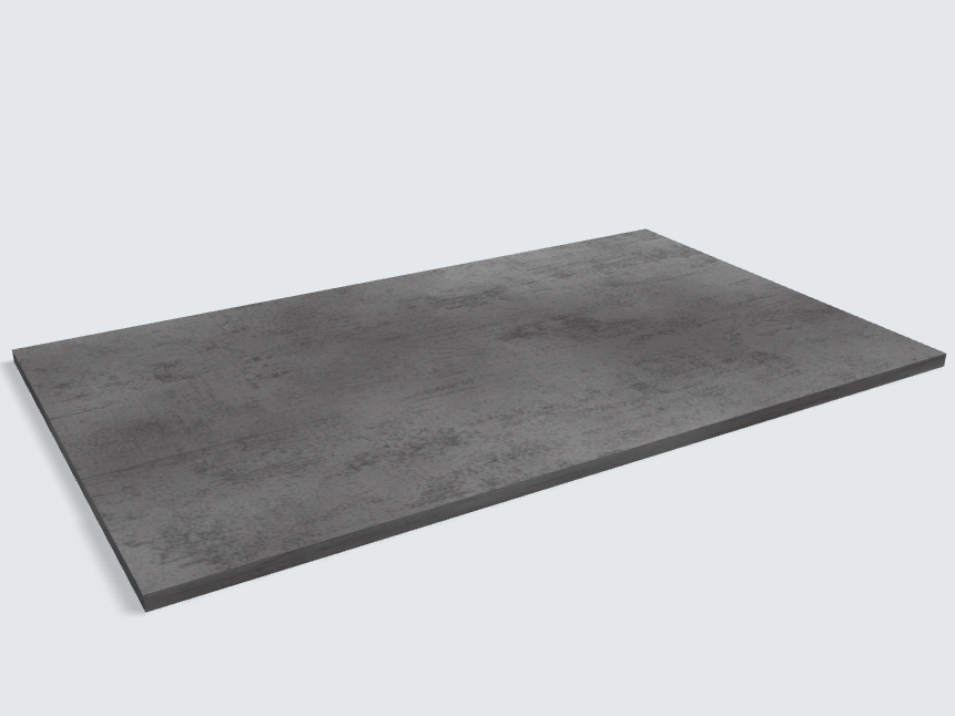 Rechteck 44405 DP Beton Art Schiefergrau