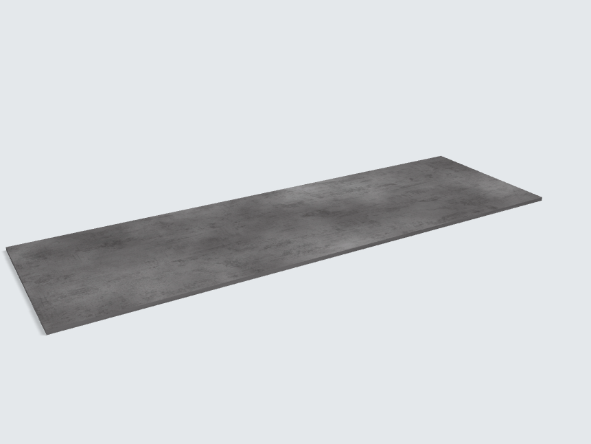 Rechteck Beton Art Schiefergrau | Classic