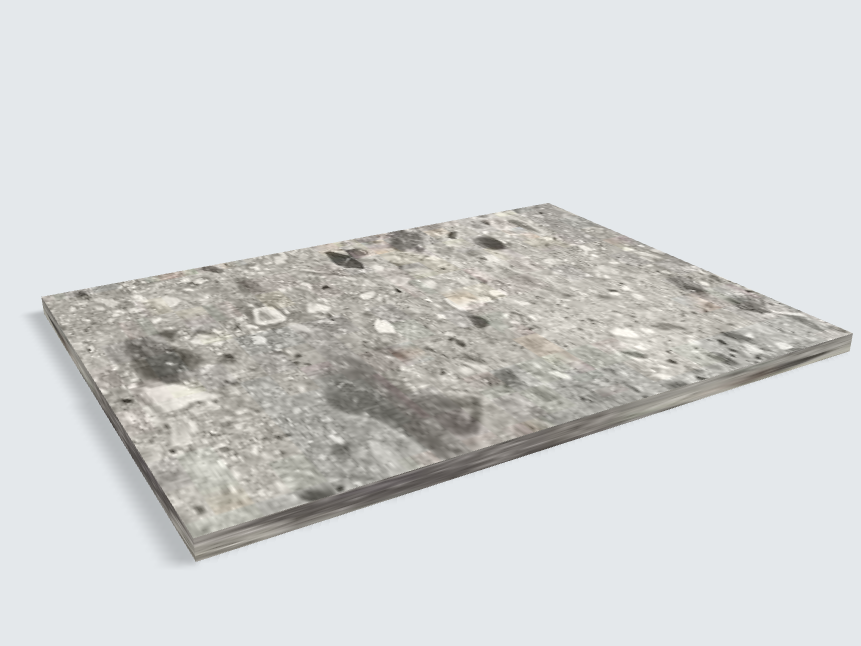 Rechteck Triestino Terrazzo grau | Classic