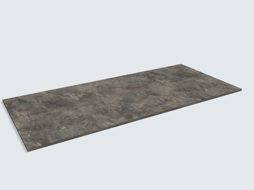 Rechteck F121 ST87 Metal Rock anthrazit