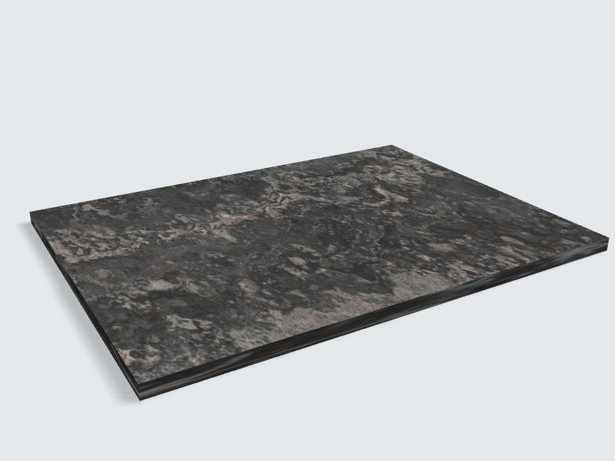 Rechteck Ambiance Granite schwarz | Classic