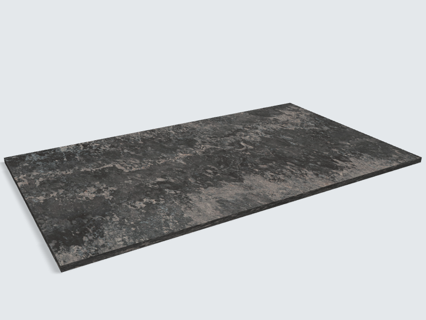 Rechteck F128 PA Ambiance Granite schwarz