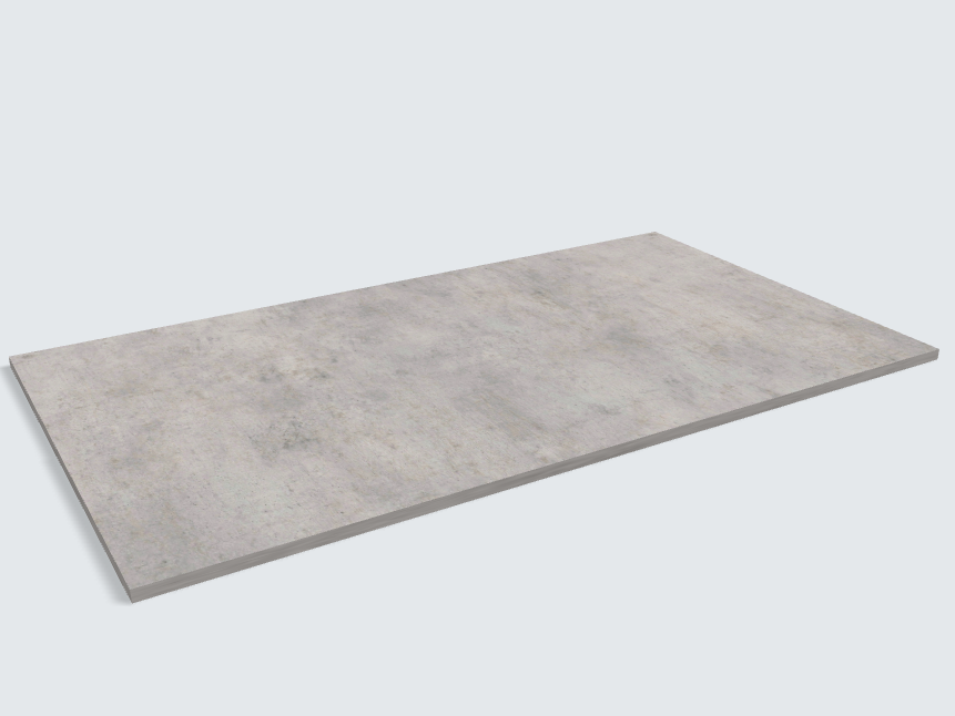 Rechteck Chicago Concrete hellgrau | Classic
