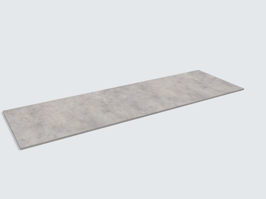 Rechteck Chicago Concrete hellgrau | Classic
