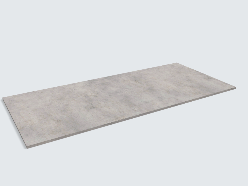 Rechteck F186 ST9 Chicago Concrete hellgrau