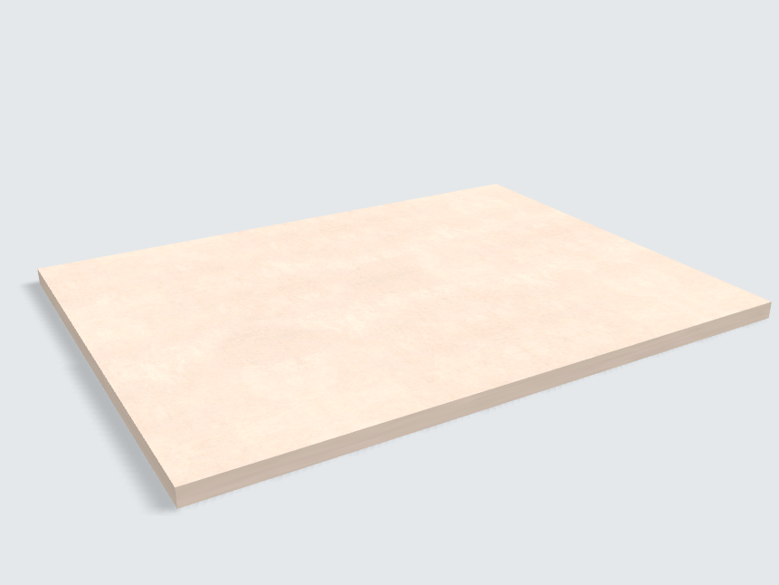 Rechteck Calcit Stone sandbeige | Classic