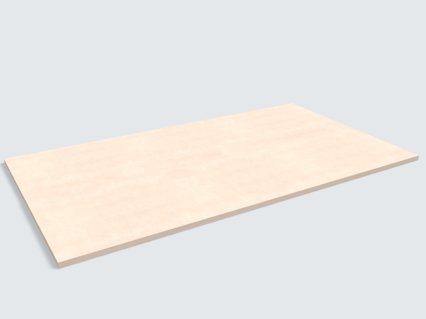 Rechteck Calcit Stone sandbeige | Classic