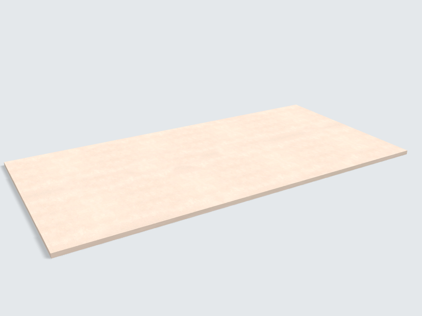 Rechteck Calcit Stone sandbeige | Classic