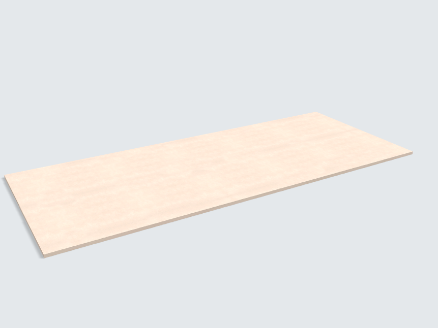 Rechteck Calcit Stone sandbeige | Classic