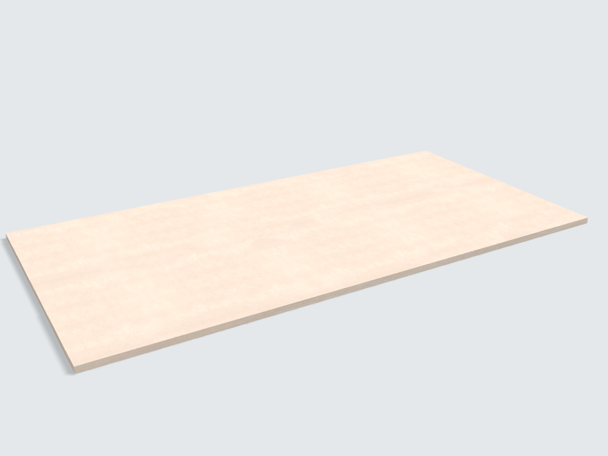 Rechteck Keramik Beige