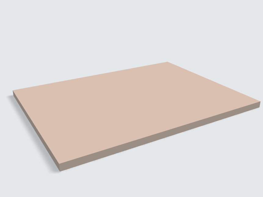 Rechteck Mandelbeige
