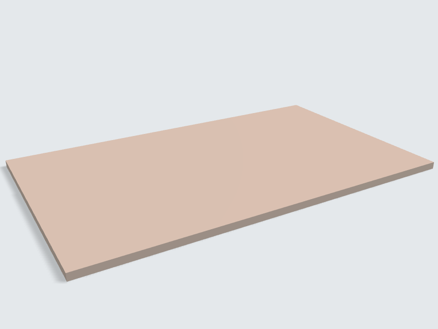Rechteck Mandelbeige