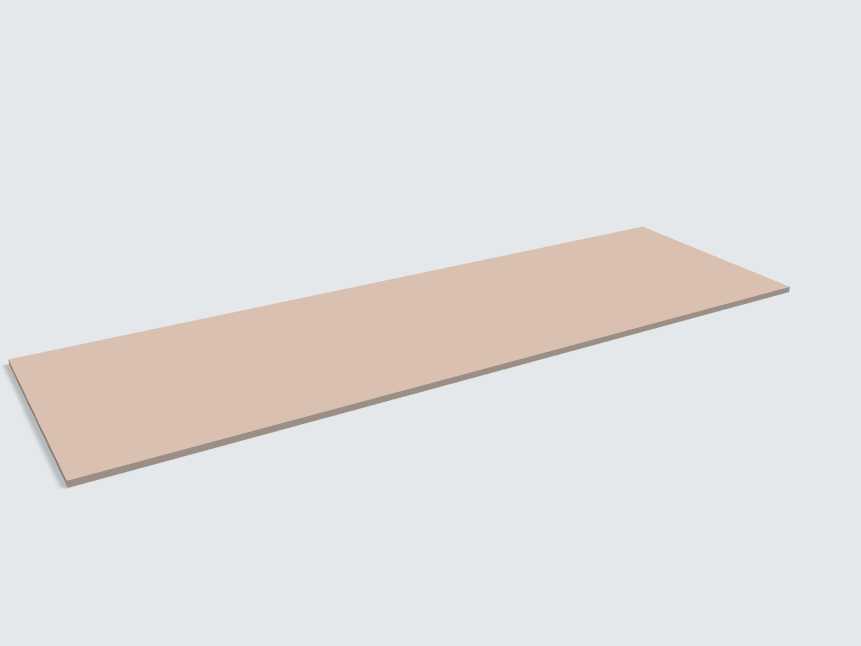 Rechteck Mandelbeige