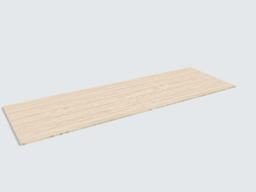Rechteck Weißfichte