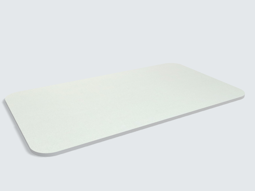 Abgerundetes Rechteck Aluminium