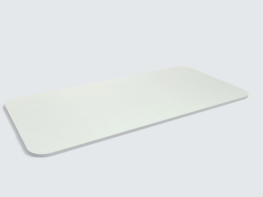 Abgerundetes Rechteck Aluminium
