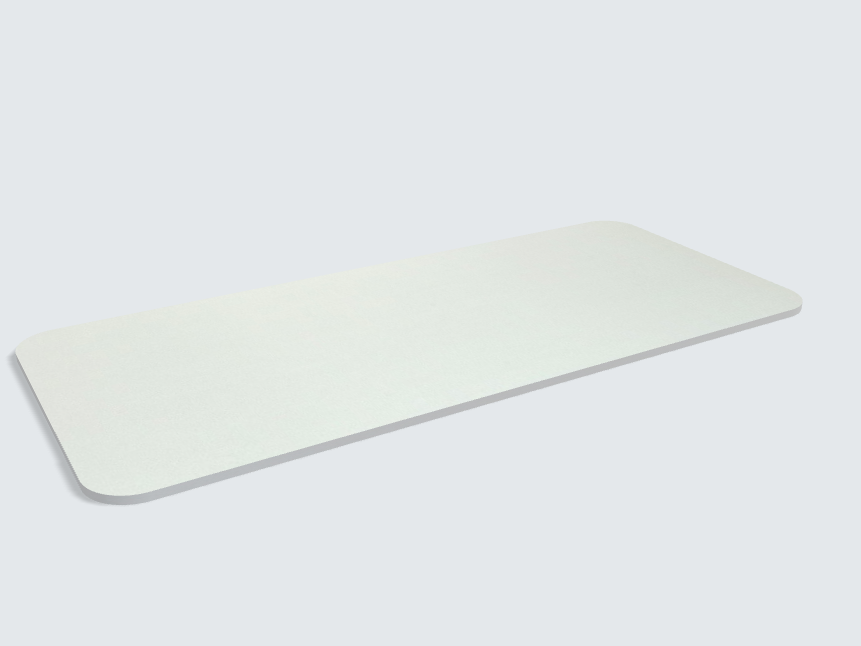 Abgerundetes Rechteck Aluminium