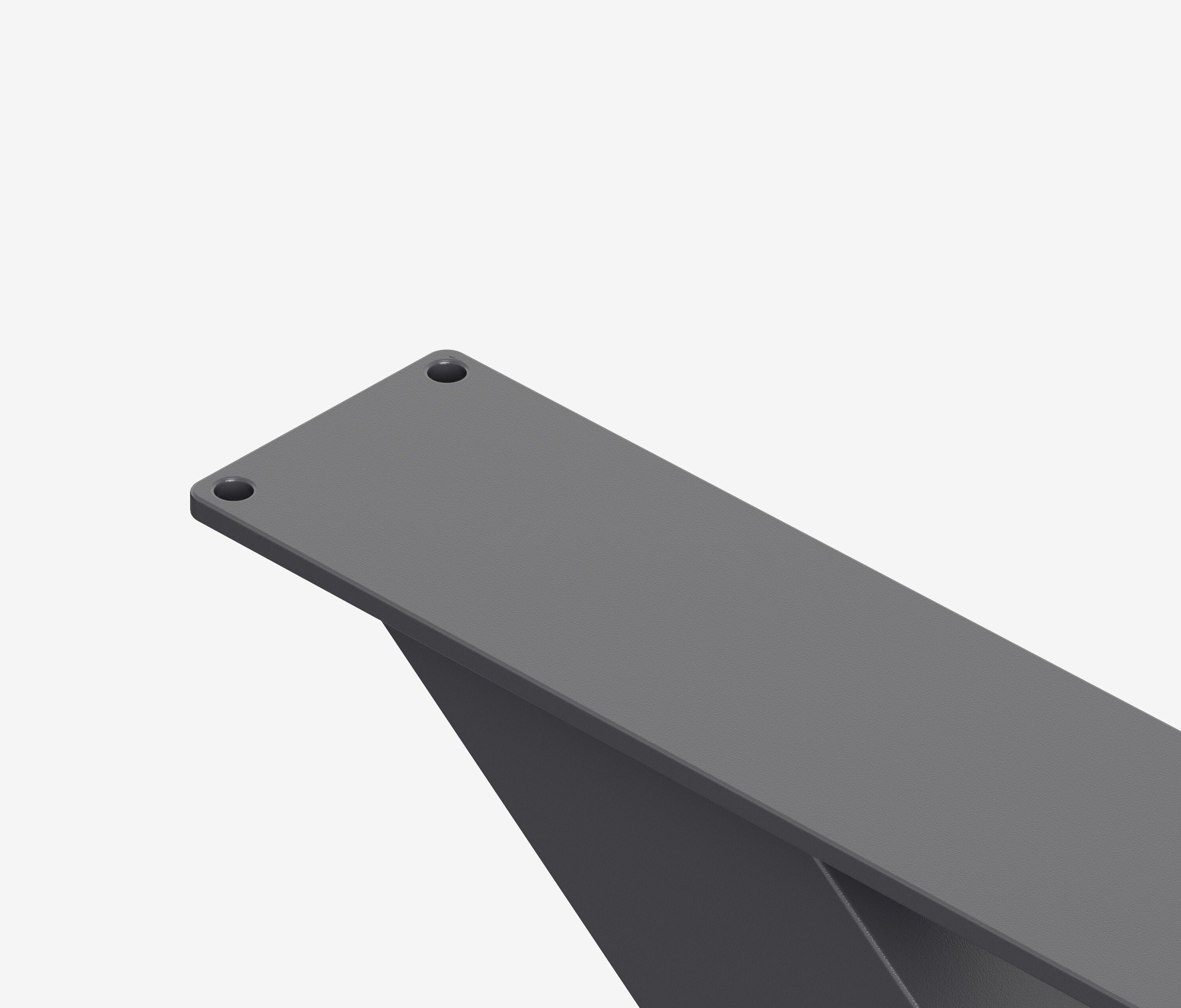 Couchtischgestell X-Frame | 2er Set Schwarz