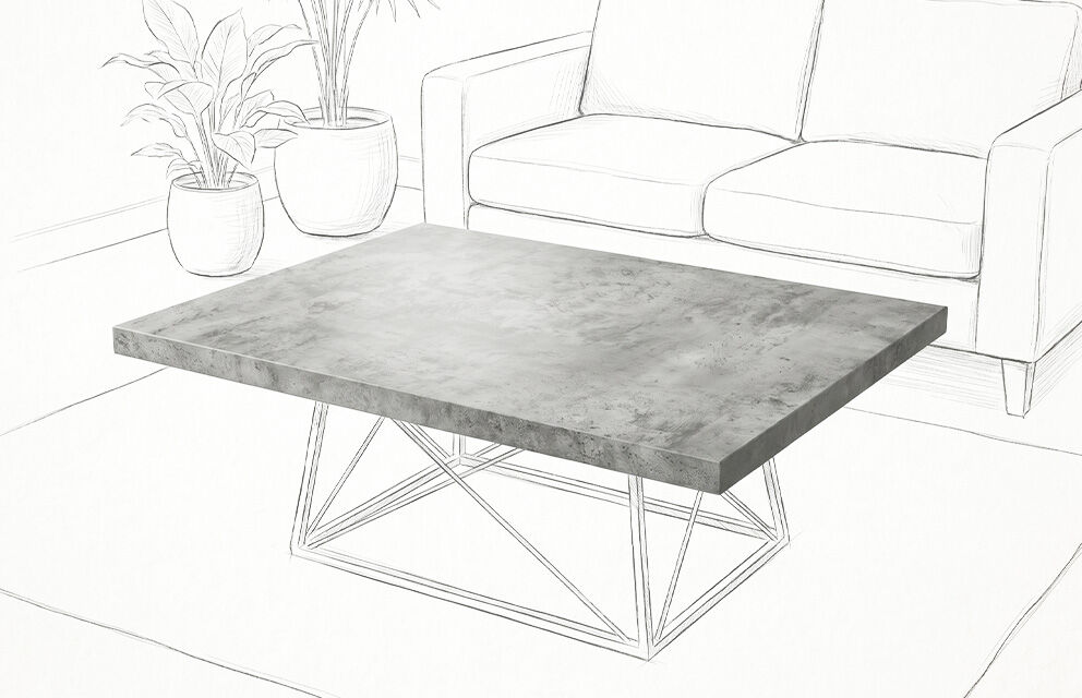 Tischplatte 100 x 60 cm
