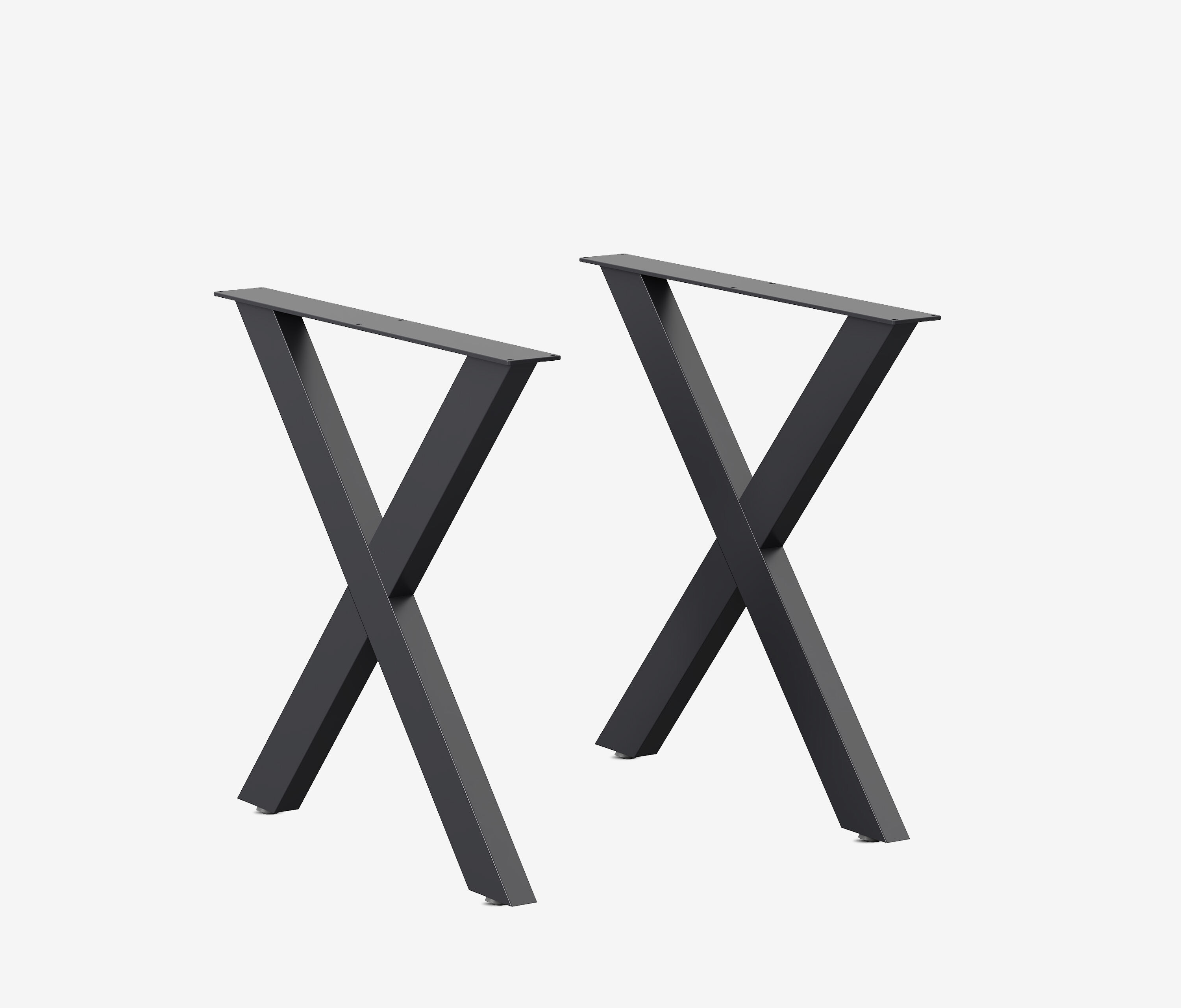 Tischgestell X-Frame | 2er Set Schwarz