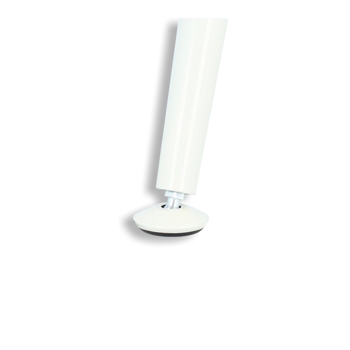 Design Tischbein klappbar | 71 cm | Weiß