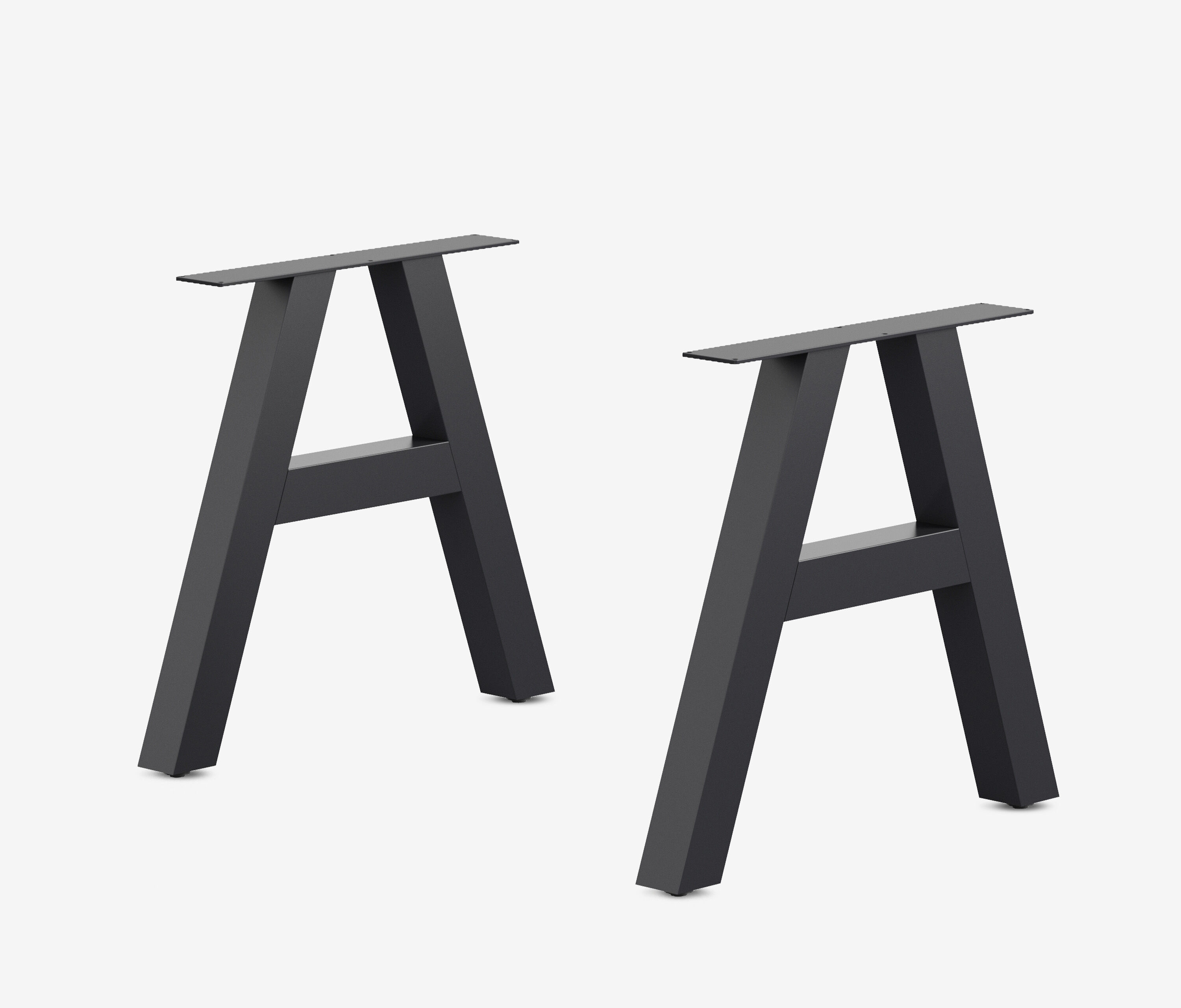 Tischgestell A-Frame | 2er Set Schwarz