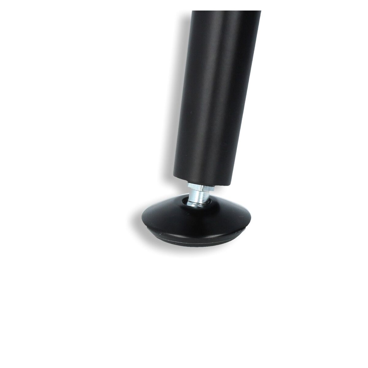 Design Tischbein klappbar | 71 cm | Schwarz