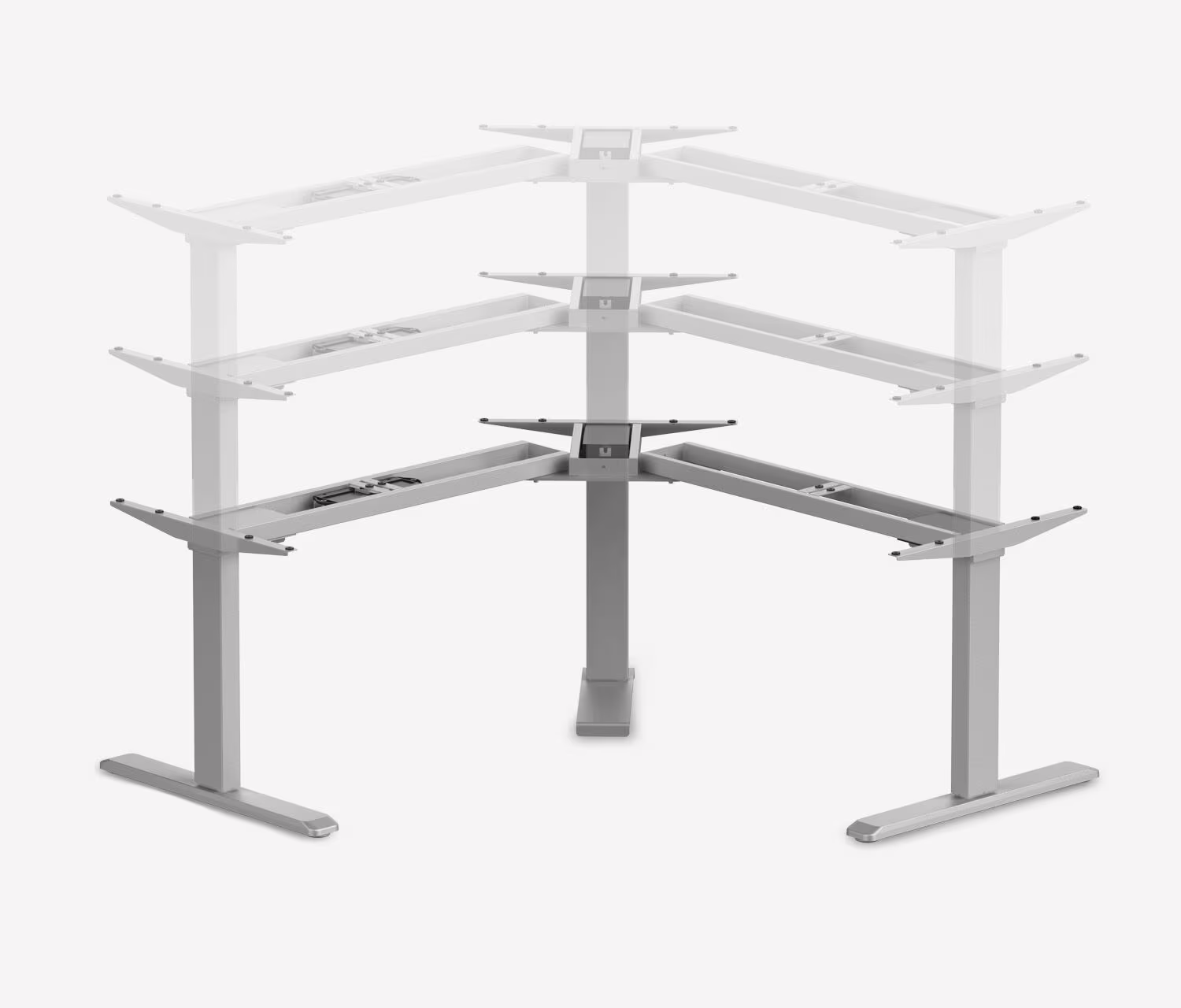 PRIMUS Ecktischgestell Flex XL Grau