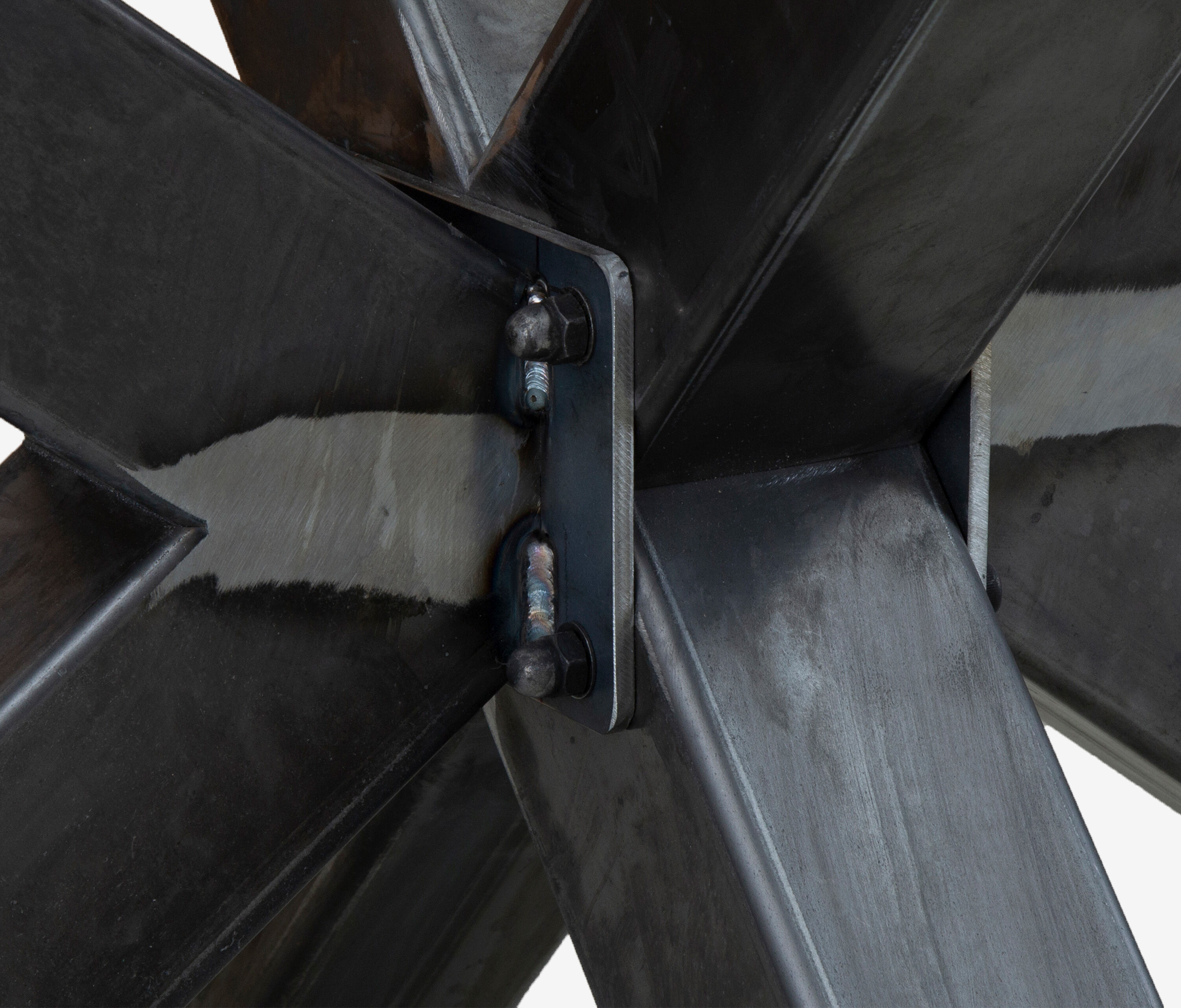 Tischgestell Spider Rohstahl 120