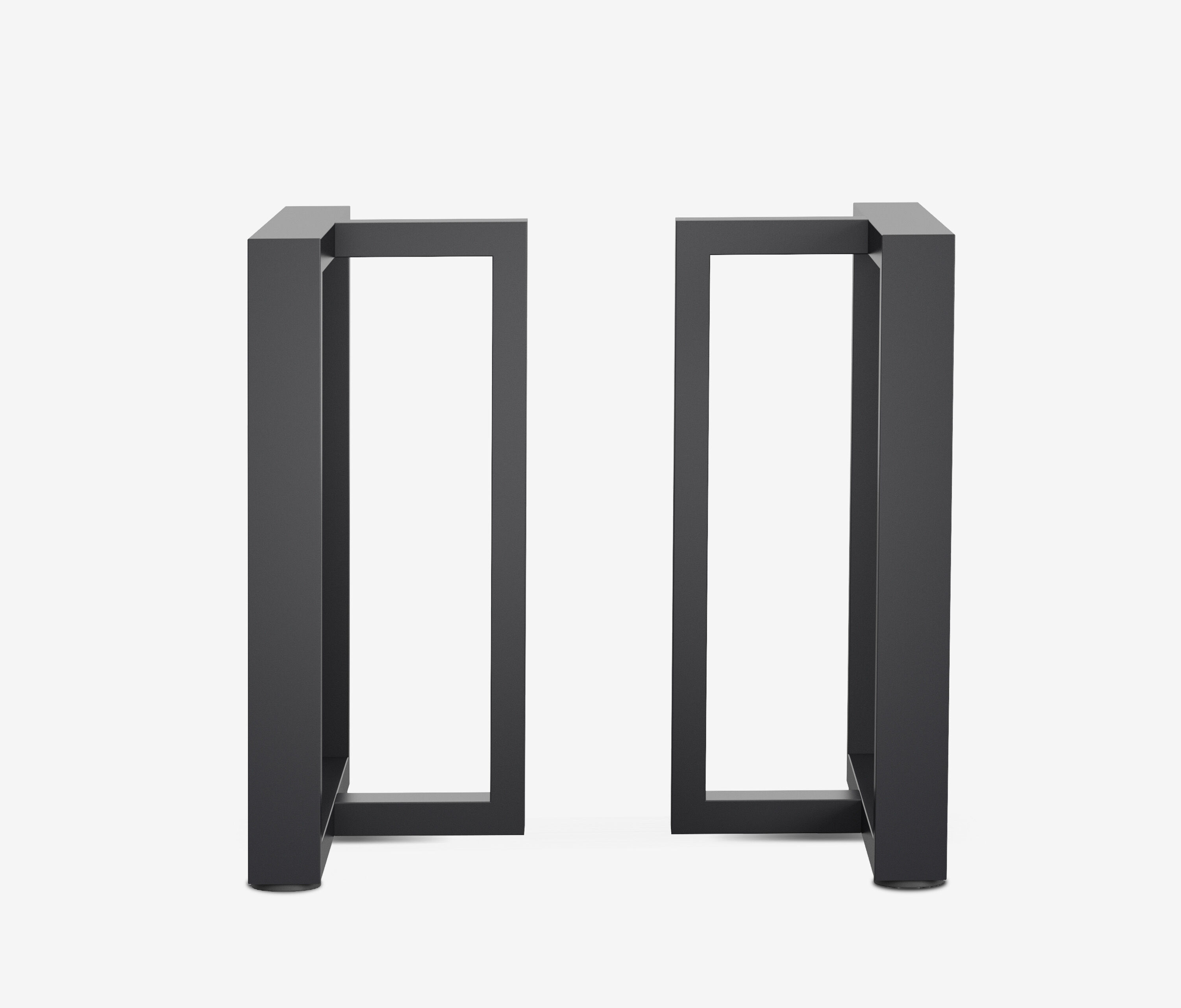 Kufen-Tischgestell Coral | 2er Set Schwarz