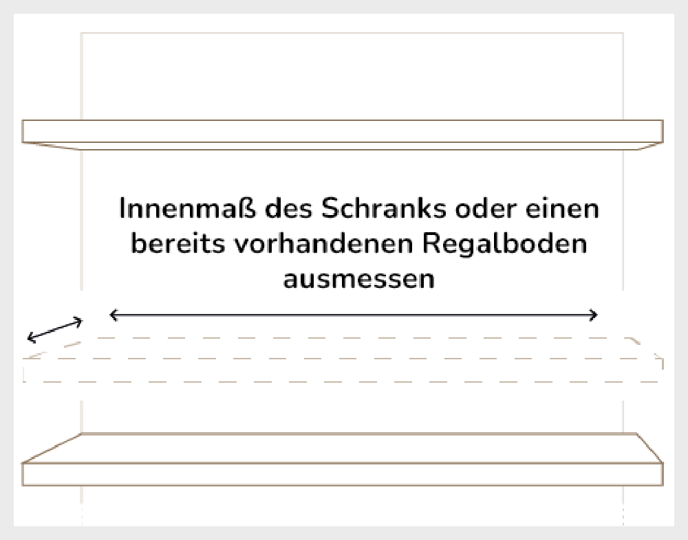 Einlegeboden nachrüsten