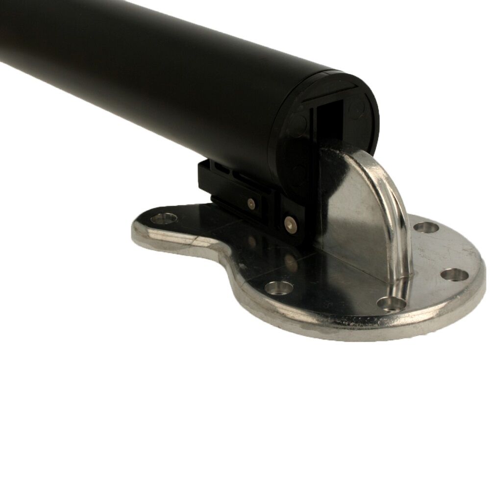 Klappbares Tischbein | Höhenverstellbar 71 - 73 cm Schwarz