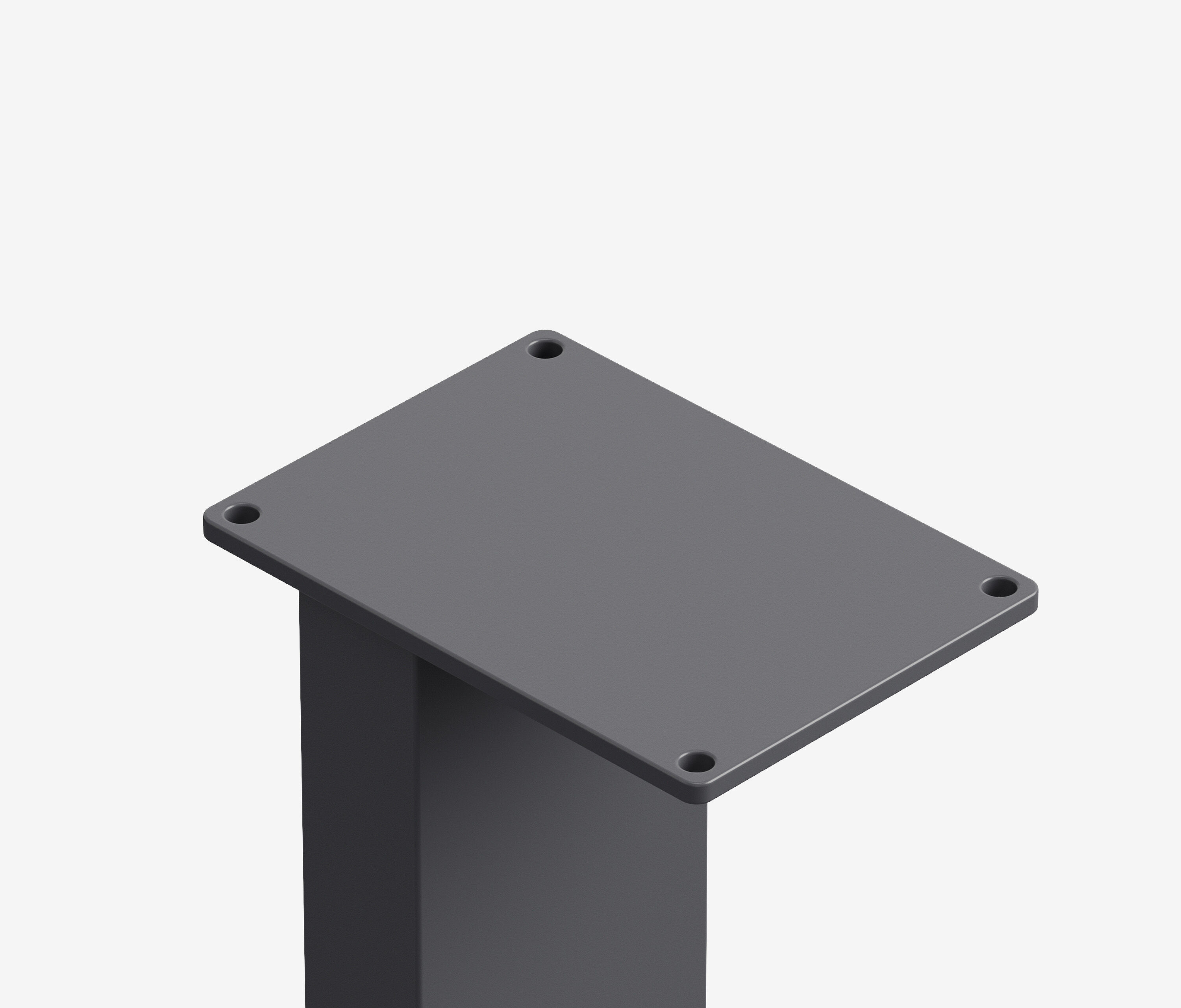 Tischgestell U-Frame | 2er Set Schwarz