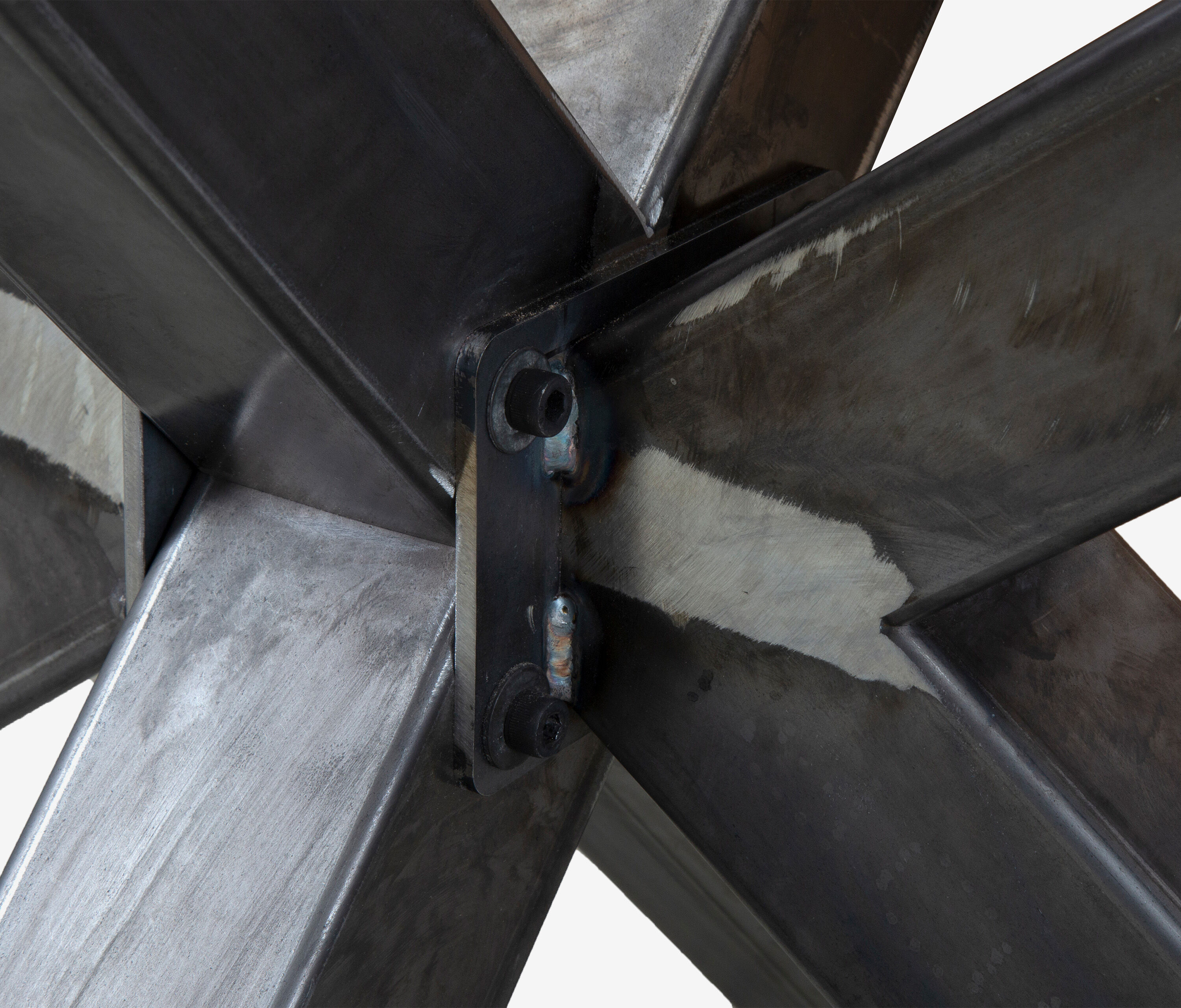 Tischgestell Spider Rohstahl 120