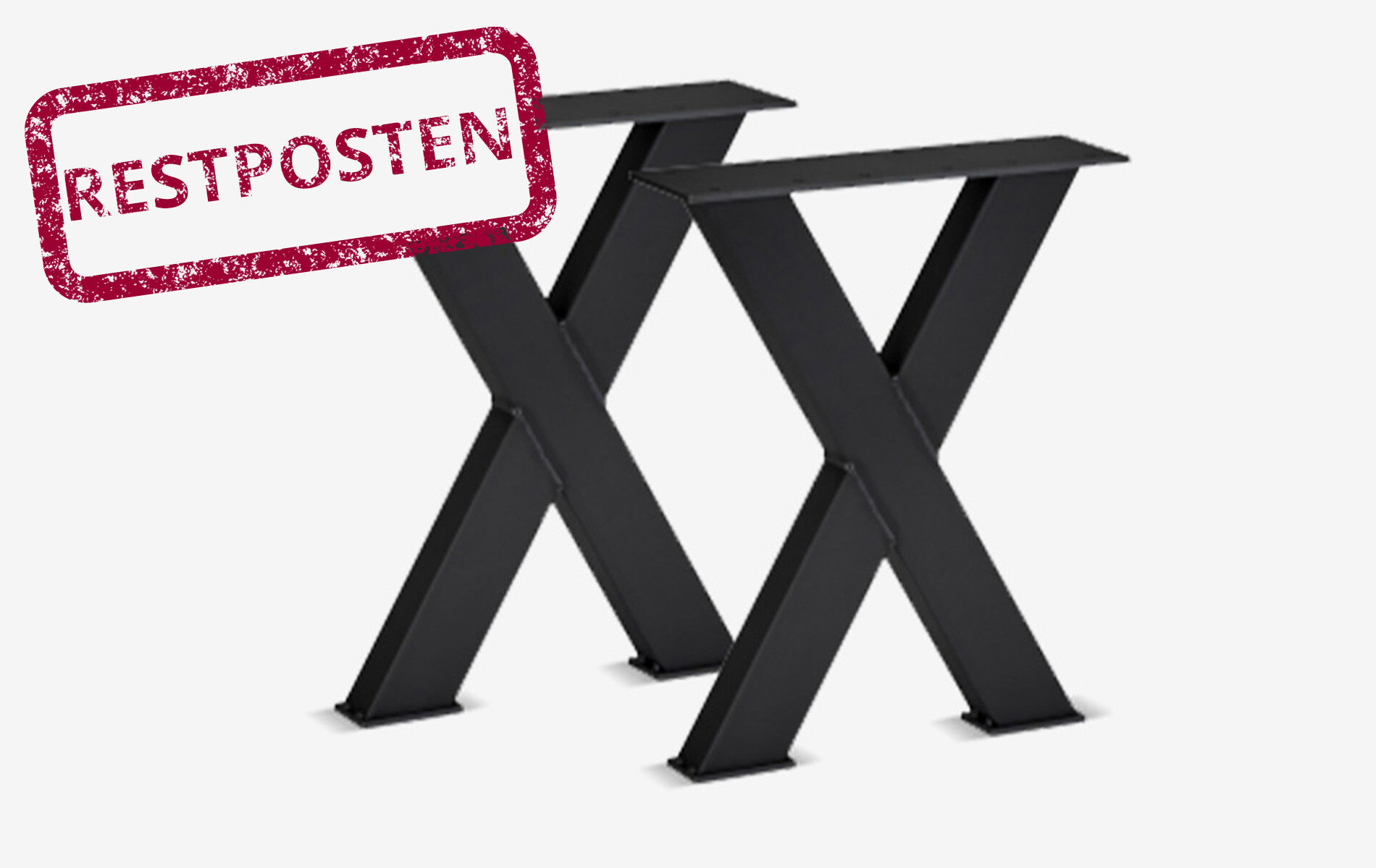 COUCHTISCHGESTELL X-FORM | 2ER SET