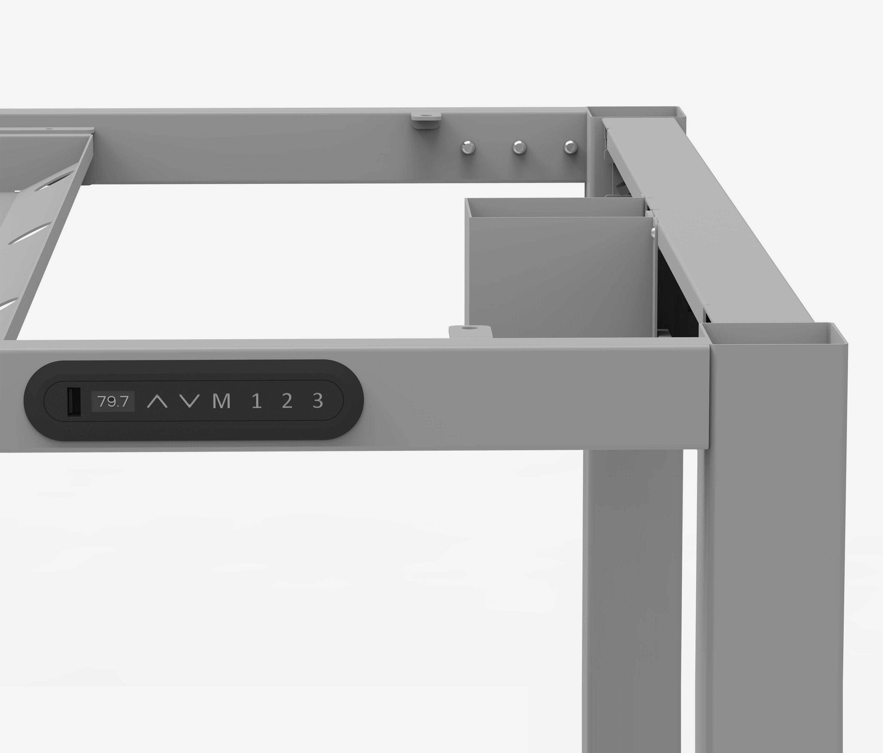 Primus 4-Bein Tischgestell XL Grau 80