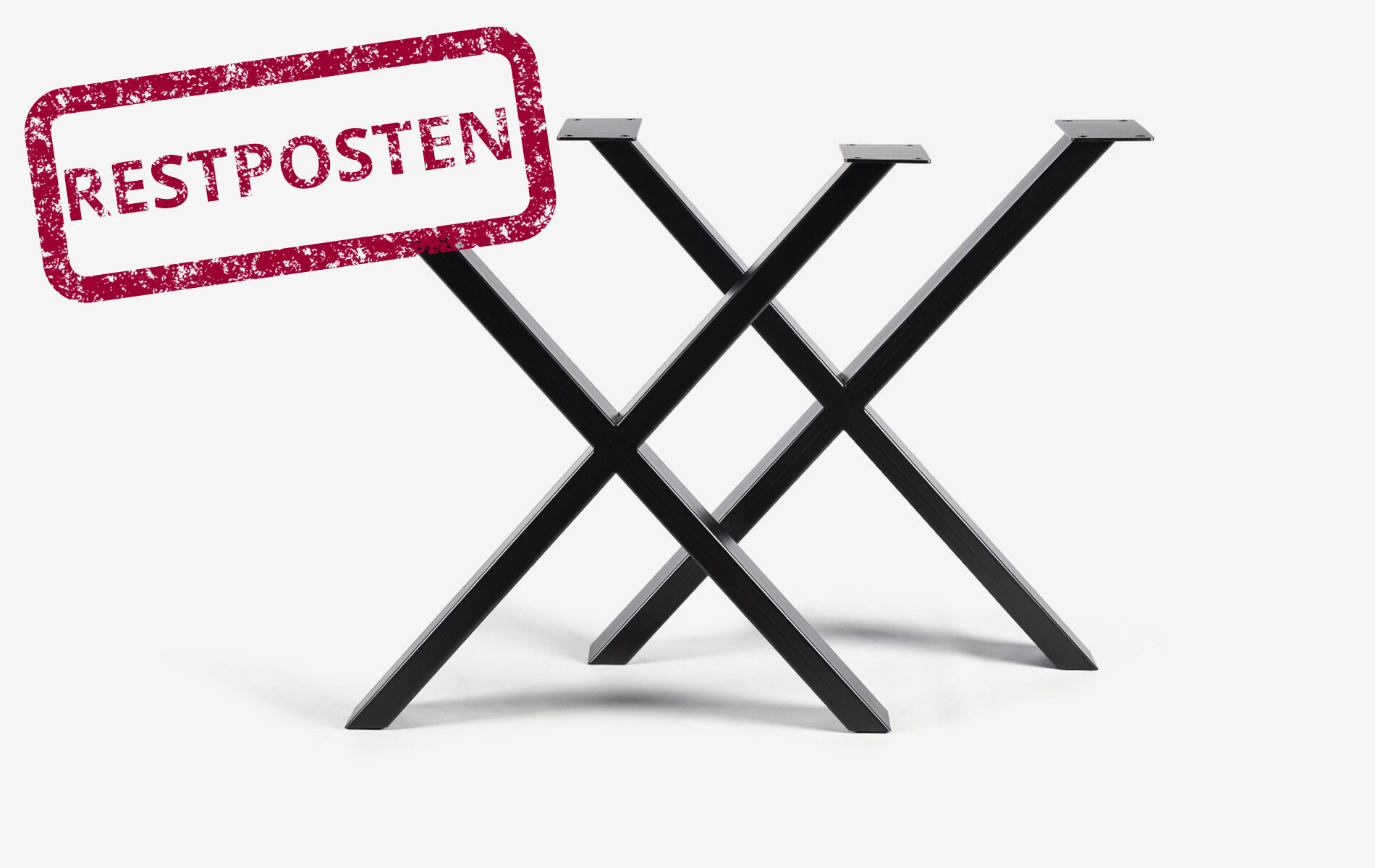 Tischgestell X Form | 2er Set