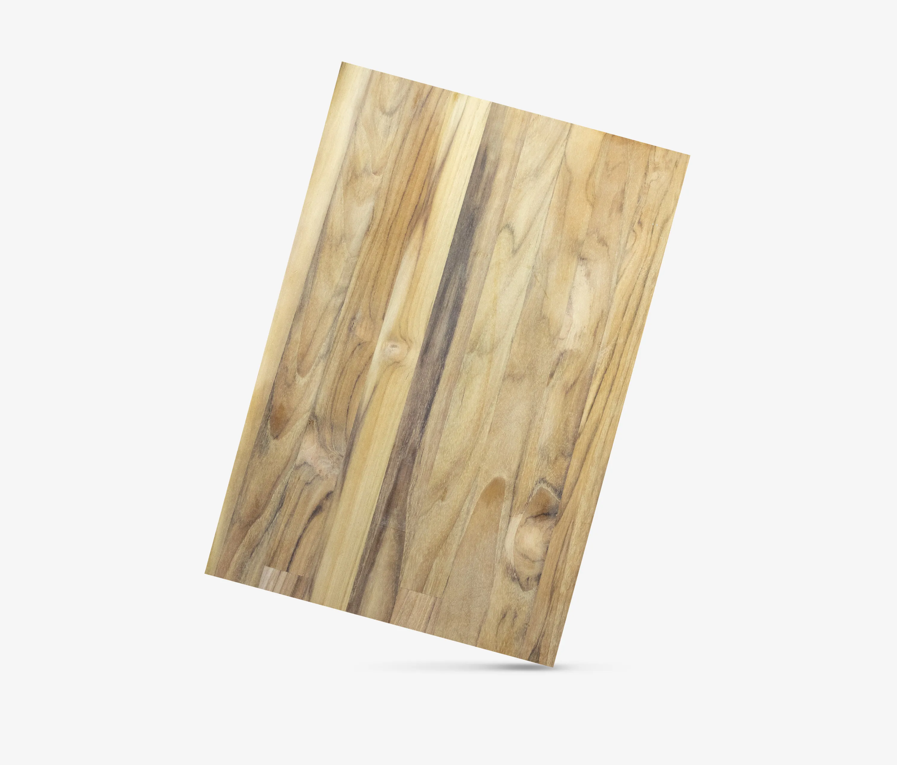 Teak Keilgezinkt 1400 x 800 mm 18 mm
