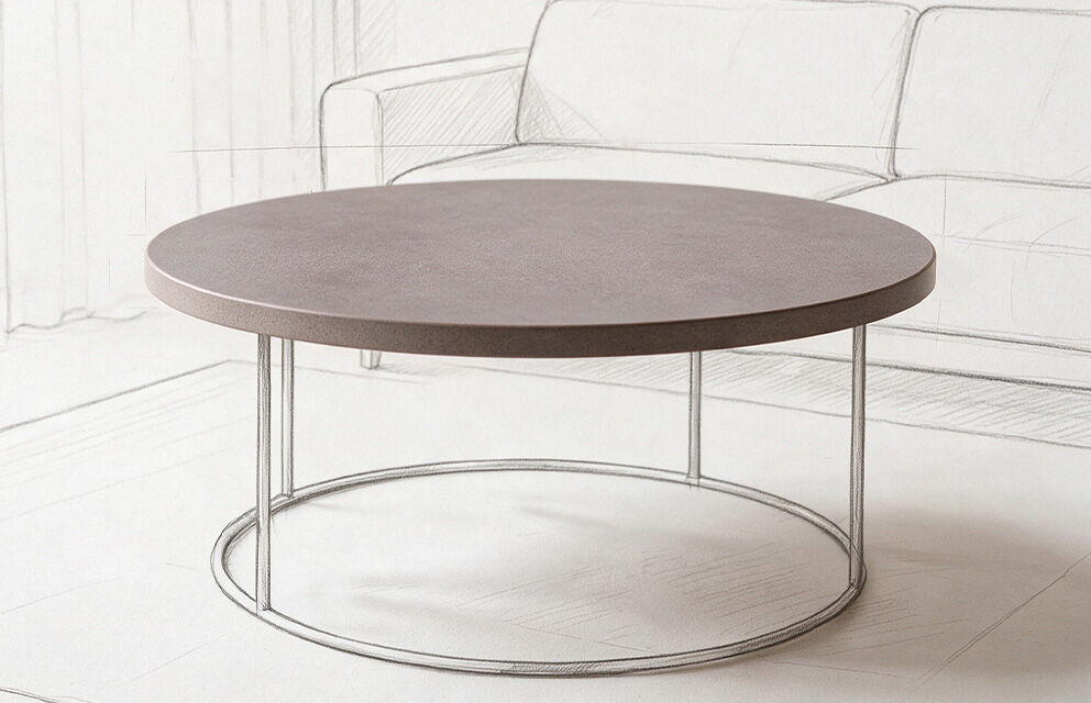 Tischplatte Rund Ø 80 cm