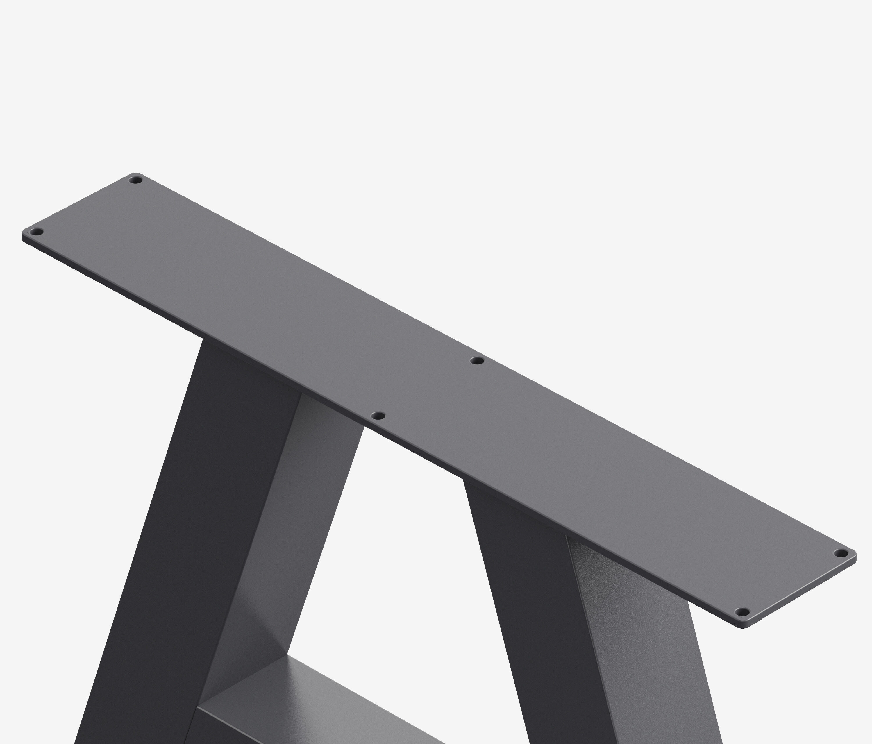 Tischgestell A-Frame | 2er Set Schwarz